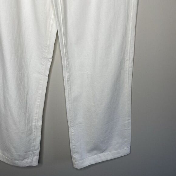 MADEWELL Harlow Wide Leg Jeans Women 25 Airy Denim NEW Tile White NO670 - Picture 7 of 16